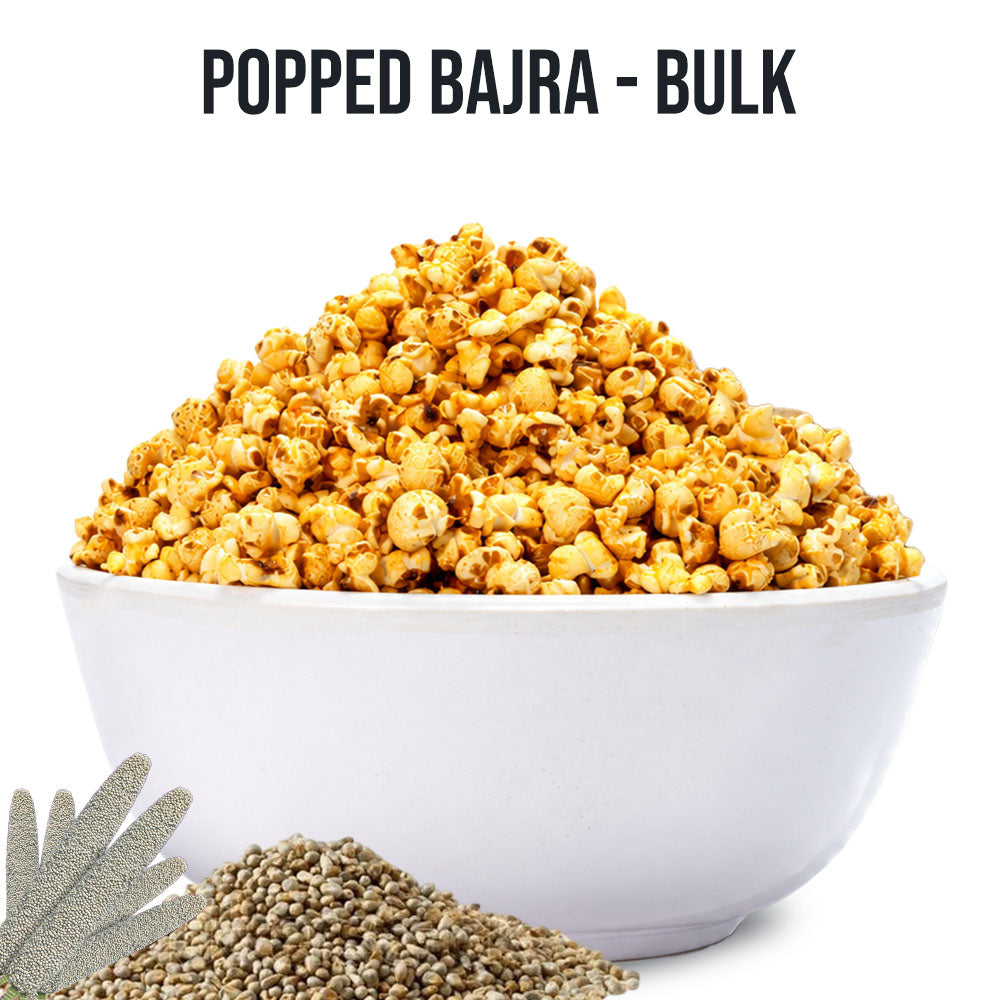 Popped Bajra -  Plain - Bulk (200 Gms)