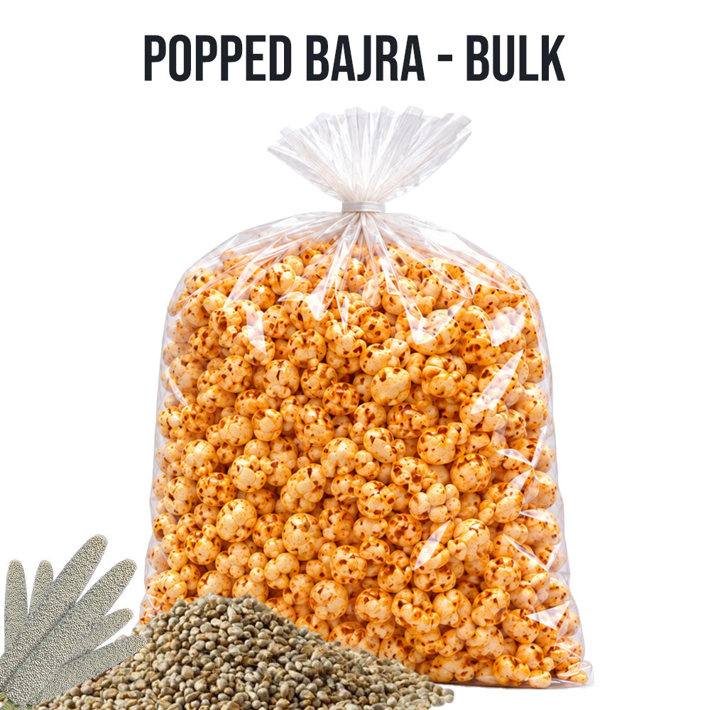 Popped Bajra -  Plain - Bulk (200 Gms)