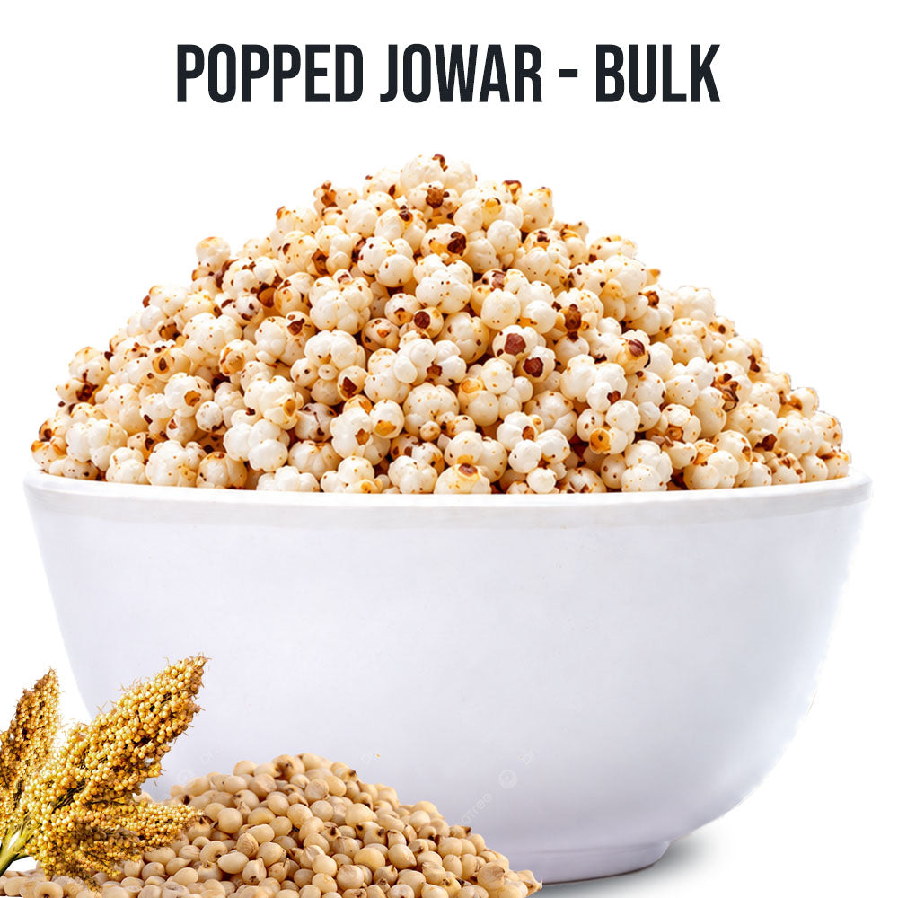 Popped Jowar -  Plain - Bulk (200 Gms)