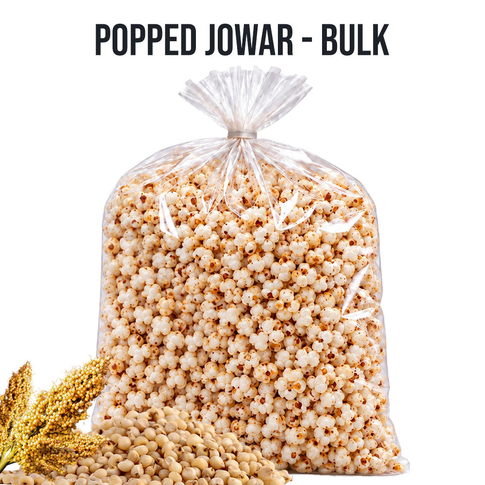 Popped Jowar -  Plain - Bulk (200 Gms)