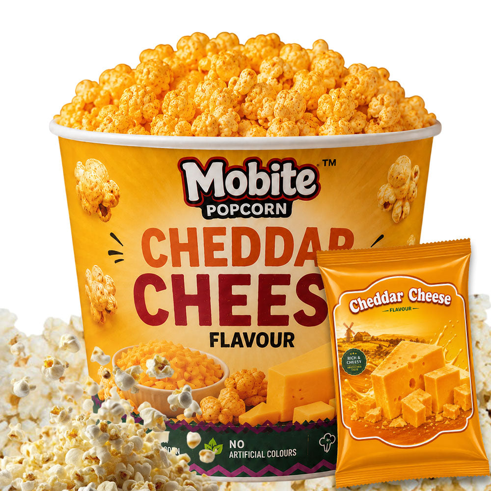 Popcorn Cheddar Cheese | 50 GMs