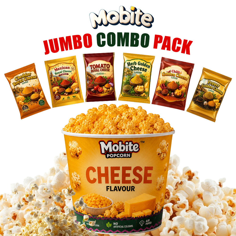 Popcorn Cheese Jumbo Combo | Pack of 6