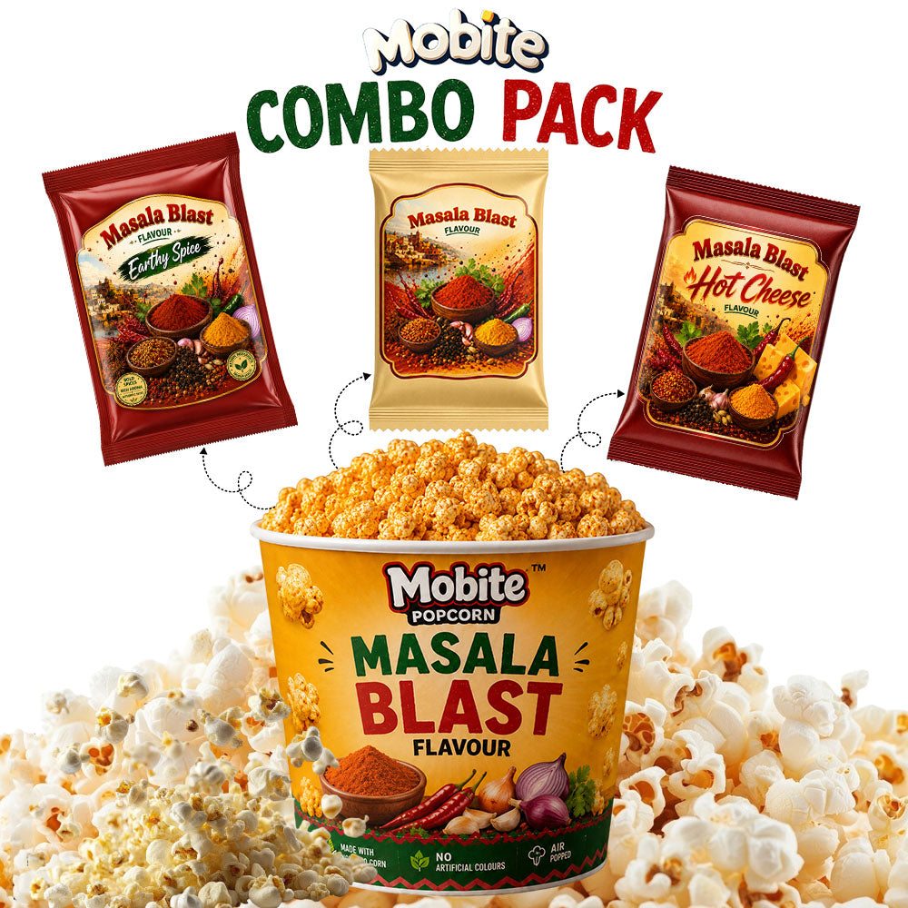 Popcorn Masala Blast | Pack of 3