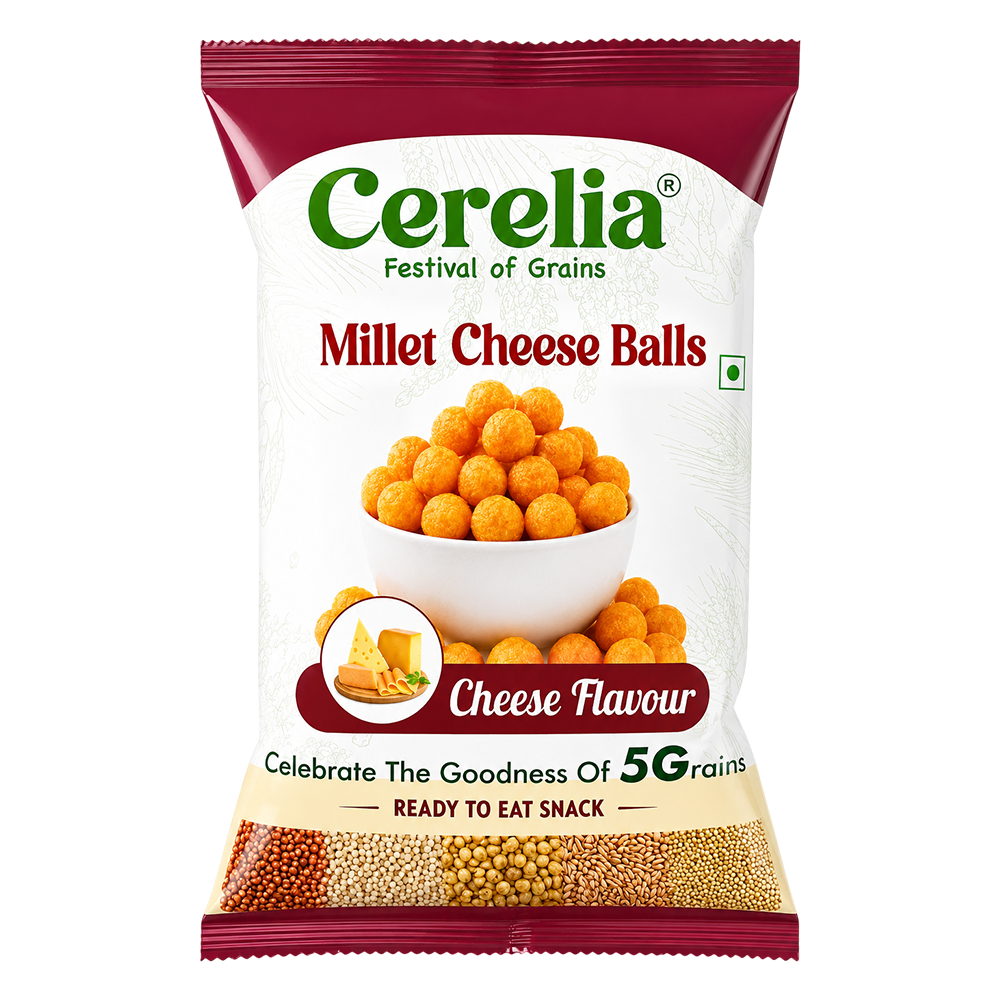 Millet Cheese Balls - Cheese - 30gms