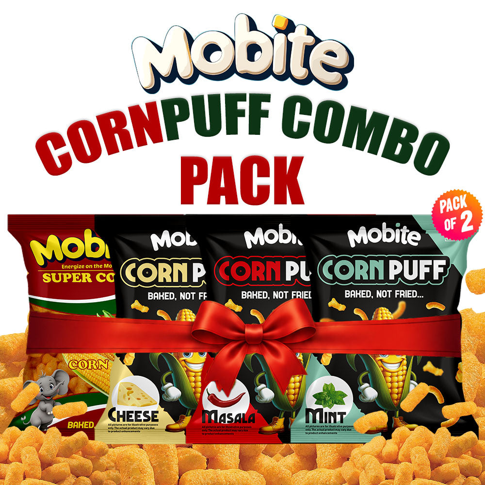 Corn Puff Combo Pack ( 4 Pack ) | Set of 2