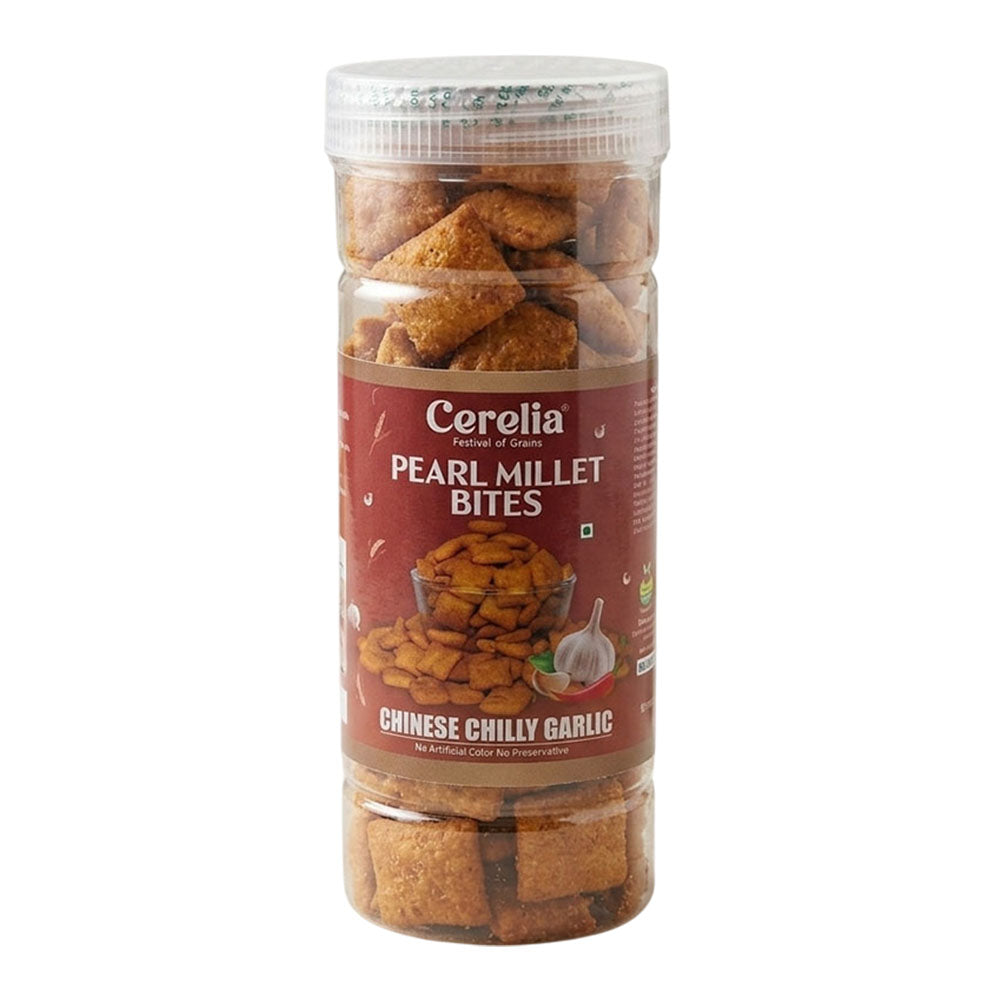 Pearl Millet Bites Chilly Garlic