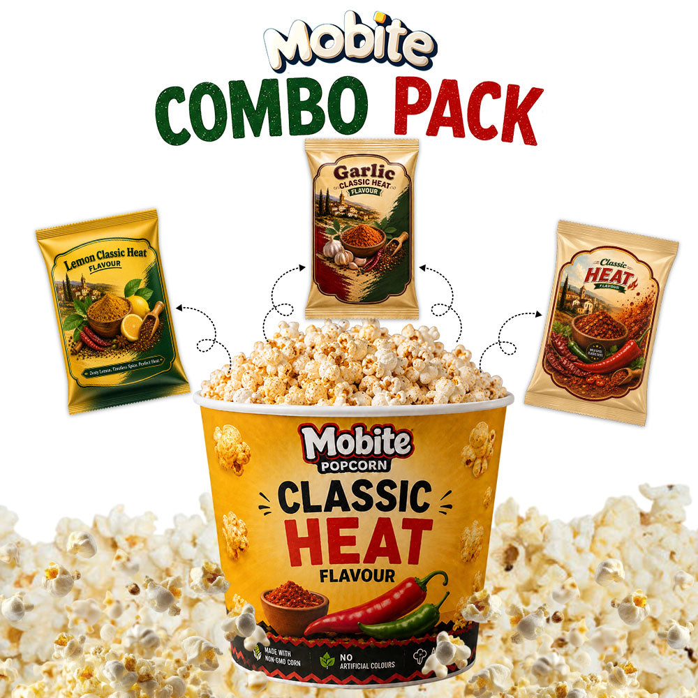 Popcorn Classic Heat | Pack of 3