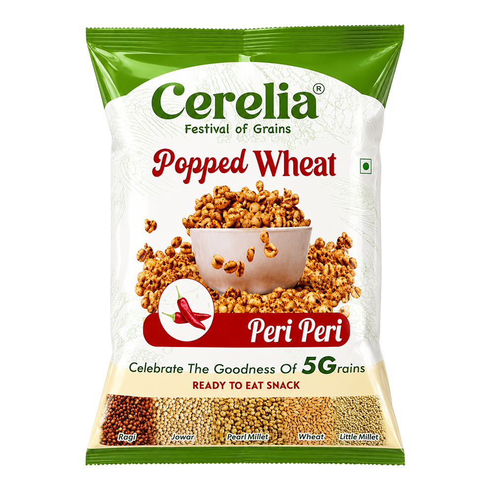Popped Wheat - Peri Peri - 30Gms