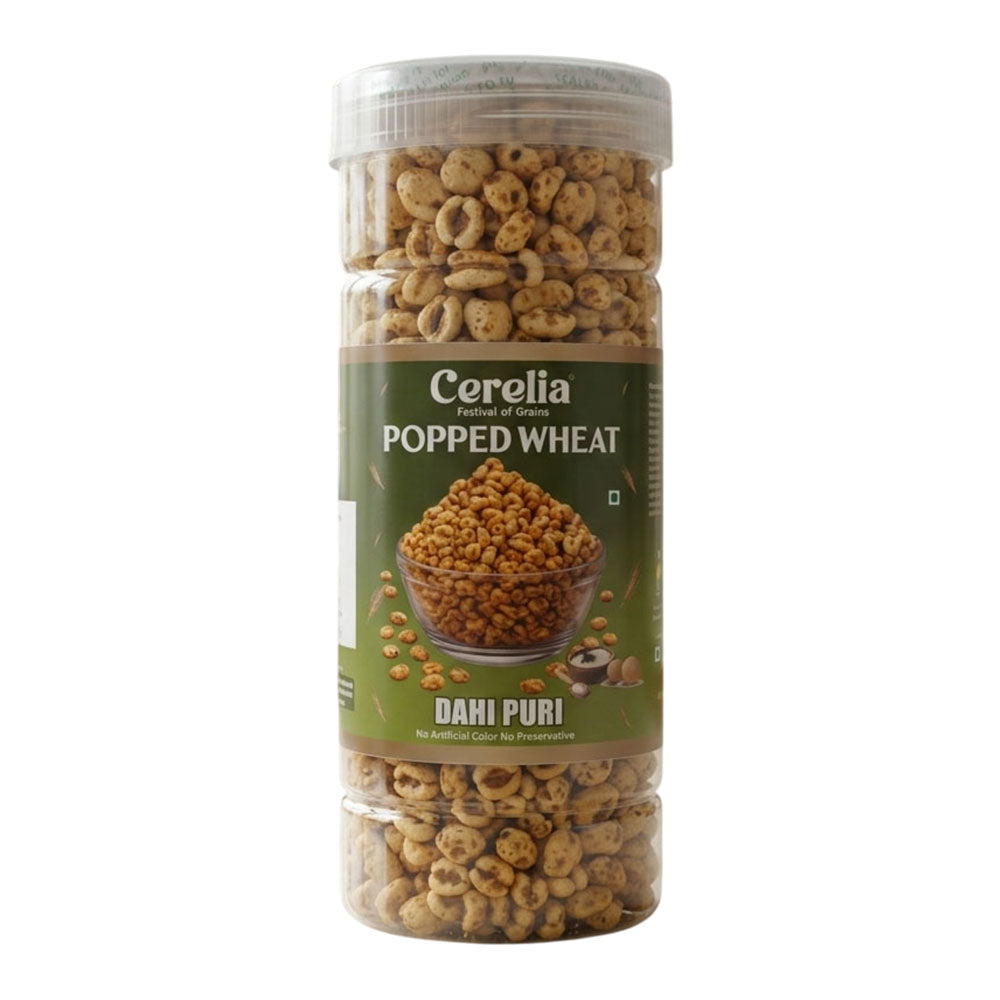 Popped Wheat - Dahi Puri